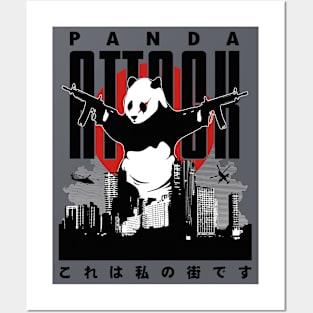 Panda Attack Posters and Art